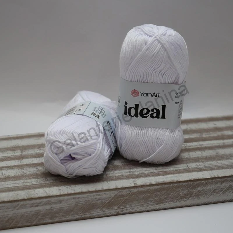 Příze Ideal 220 bílá