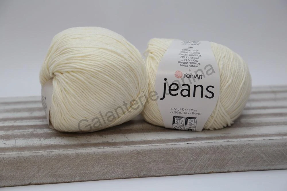 Příze Jeans 03 smetanová