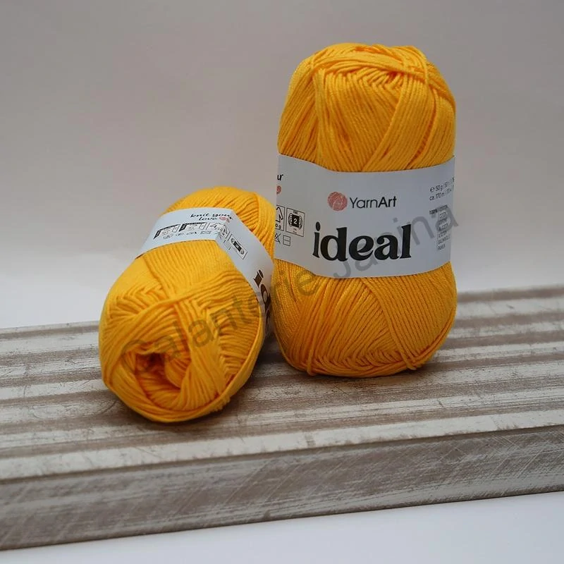 Příze Ideal 228 žlutooranžová