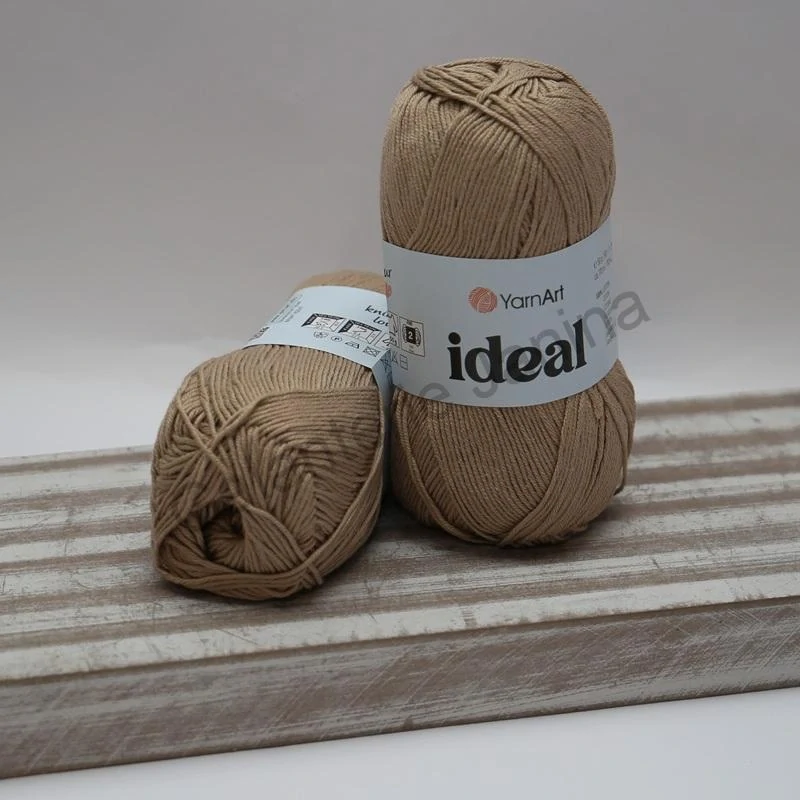 Příze Ideal 234 hnědobéžová