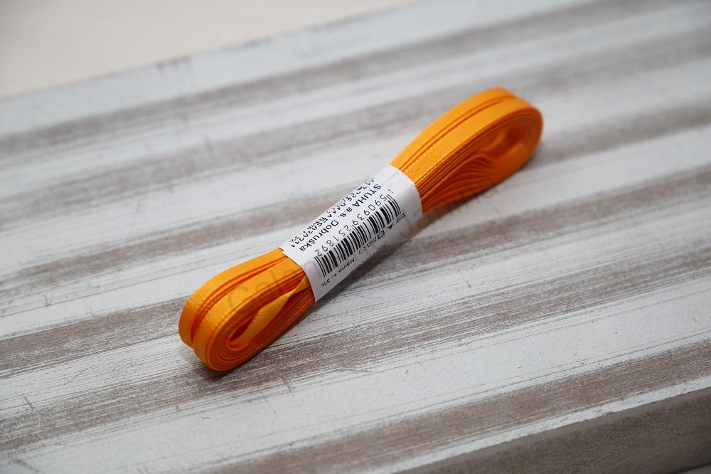 Stuha taftová 4 mm světle oranžová č. 211