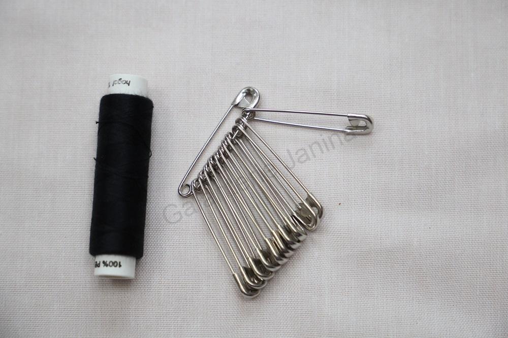 Spínací špendlík vel. 2 délka 40 mm 12 ks