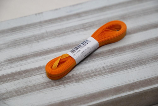 Stuha taftová 4 mm světle oranžová č. 211