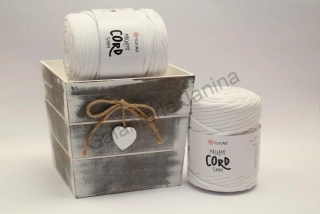 Macrame Cord 5 mm 751 bílá