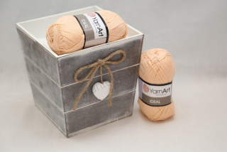 Příze Ideal 225 světle meruňková