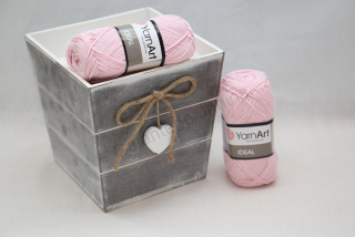 Příze Ideal 229 světle růžová