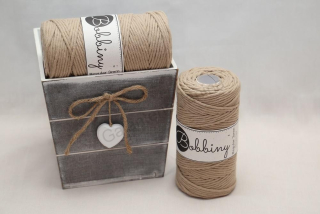 Macrame Regular 3 mm - písková (SAND)