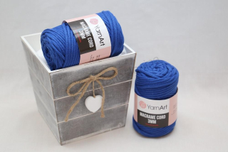 Macrame Cord 3 mm 772 královská modrá