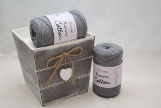 Macrame Cotton 2 mm 774 světle šedá