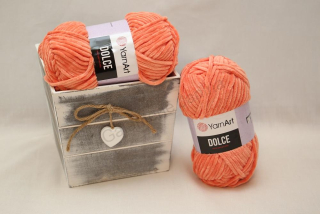 Příze Dolce 789 cihlová (oranžová)