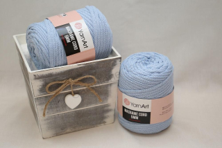 Macrame Cord 5 mm 760 světle modrá
