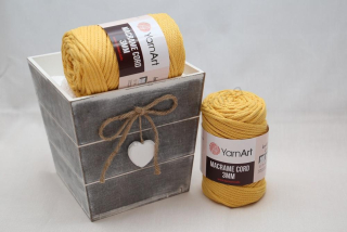 Macrame Cord 3 mm 764 horčicová