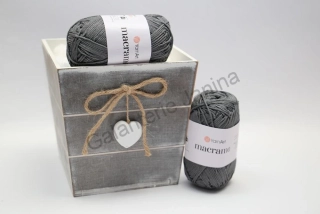 Macrame 159 šedá
