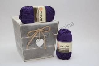 Macrame 167 tmavě fialová