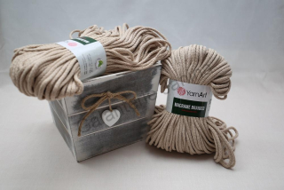 Macrame Braided 5 mm 753 béžová