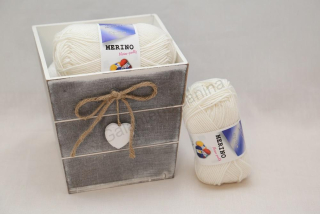 Příze Merino 14701 bílá - brilan