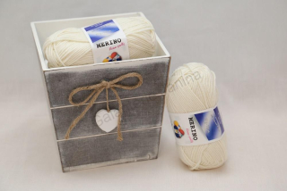 Příze Merino 14703 natur