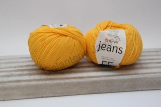 Příze Jeans 35 žlutá