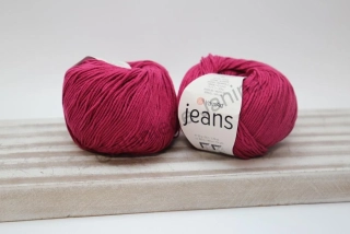 Příze Jeans 91 vínová