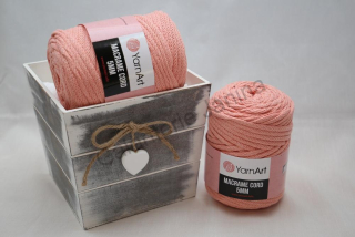 Macrame Cord 5 mm 767 lososová