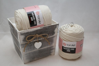 Macrame Cord 5 mm 752 smetanová