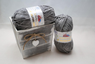 Příze Dolphin Baby 80320 šedá