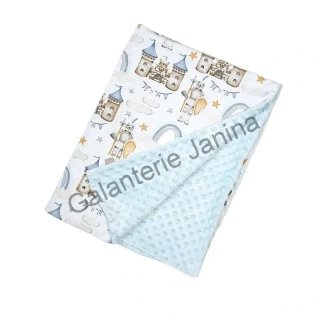 HoJa deka pro miminko Klasic - Světle modrá