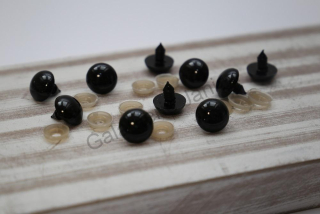 Bezpečnostní oči 18 mm - černá