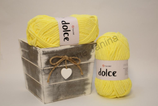 Příze Dolce 851 žlutá