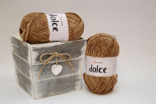 Příze Dolce 765 hnědá