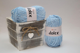Příze Dolce 749 světle modrá