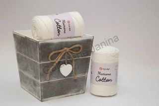 Macrame Cotton 2 mm 752 smetanová