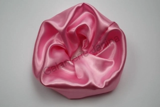 HoJa Scrunchie gumička do vlasů - satén - růžová
