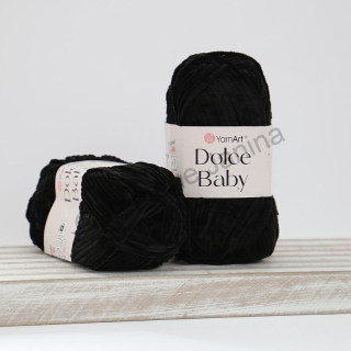Příze Dolce Baby 742 černá