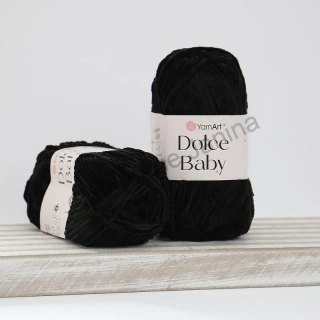 Příze Dolce Baby 742 černá