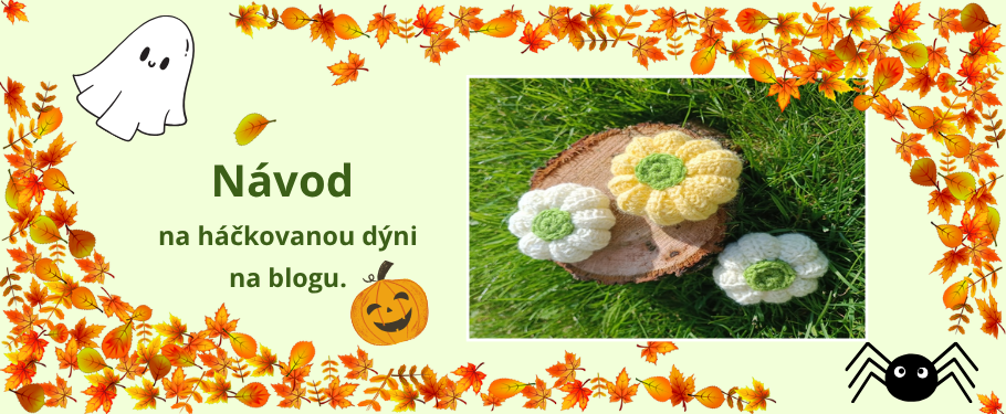 Baner Návod na háčkovanou dýni zdarma